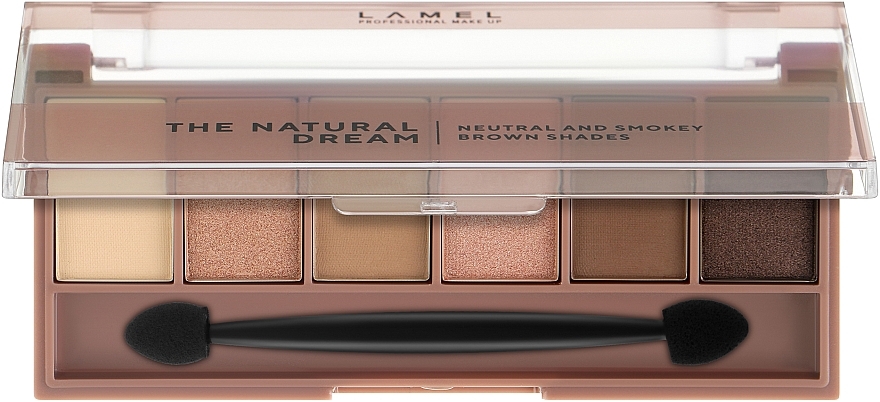 Eyeshadow Palette - LAMEL Make Up The Natural Dream Eyeshadow Pallette — photo N1