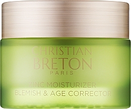 Fragrances, Perfumes, Cosmetics Anti-Inflammatory Zinc Cream - Christian Breton Age Priority Zinc Moisturizer Blemish & Age Corrector