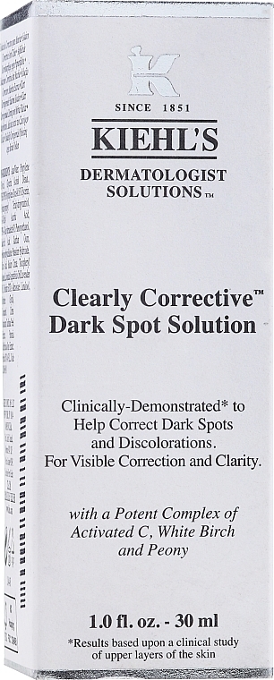 Serum for Even Skin Tone - Kiehl's Clearly Corrective Dark Spot Solution — photo N2