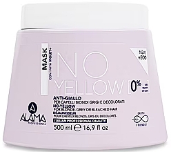 Fragrances, Perfumes, Cosmetics Yellowness Neutralization Dyed Hair Mask - Alama No Yellow Mask