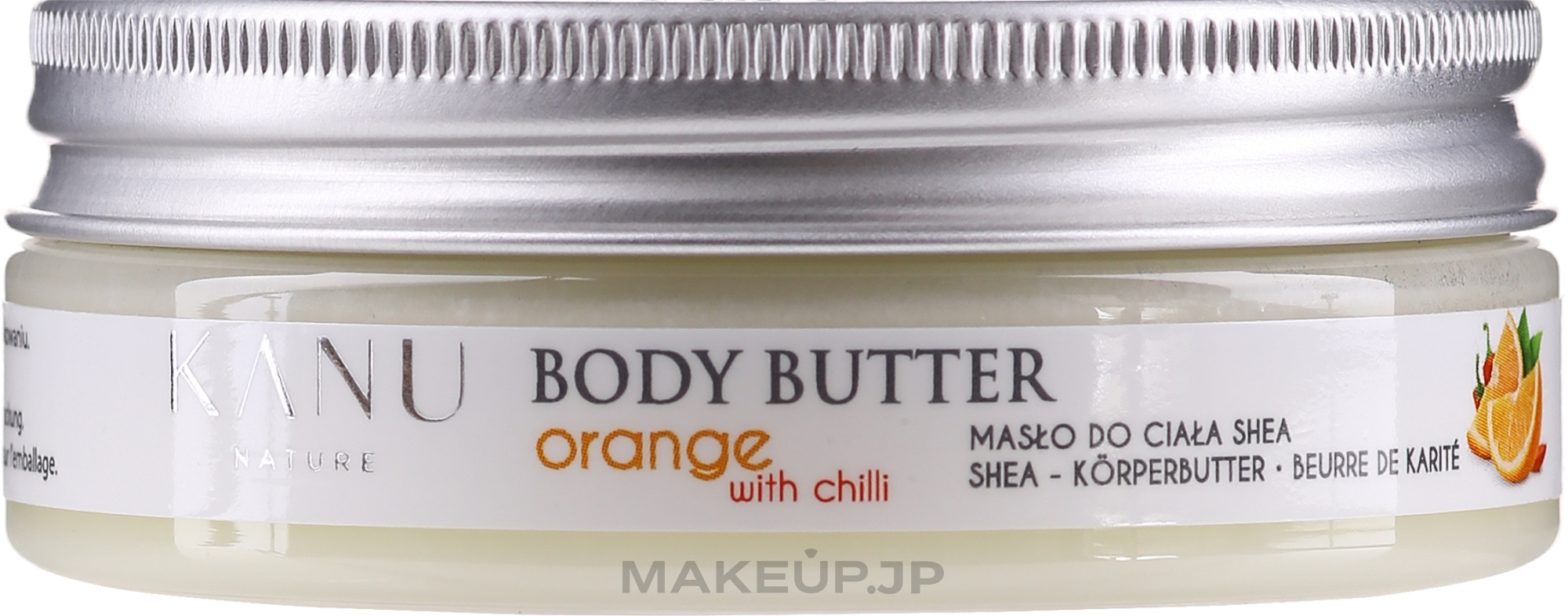 Body Butter "Orange & Chilli" - Kanu Nature Orange With Chilli Body Butter — photo 50 g