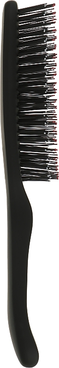 Hair Brush "Spider Soft", 9-rows, matte, black - I Love My Hair — photo N3