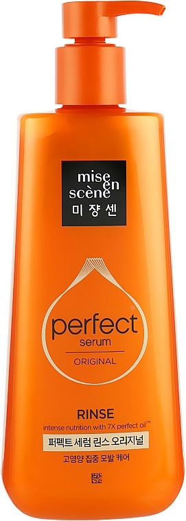 Nourishing Oil Conditioner for Damaged Hair - Mise En Scene Perfect Serum Rinse — photo N3