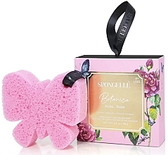 Fragrances, Perfumes, Cosmetics Reusable Foam Shower Sponge - Spongelle Botanica Rose Body Wash Infused Buffer