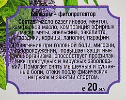 Phyto Protector Balm "Eucamint" - Dr.Pirogov — photo N3