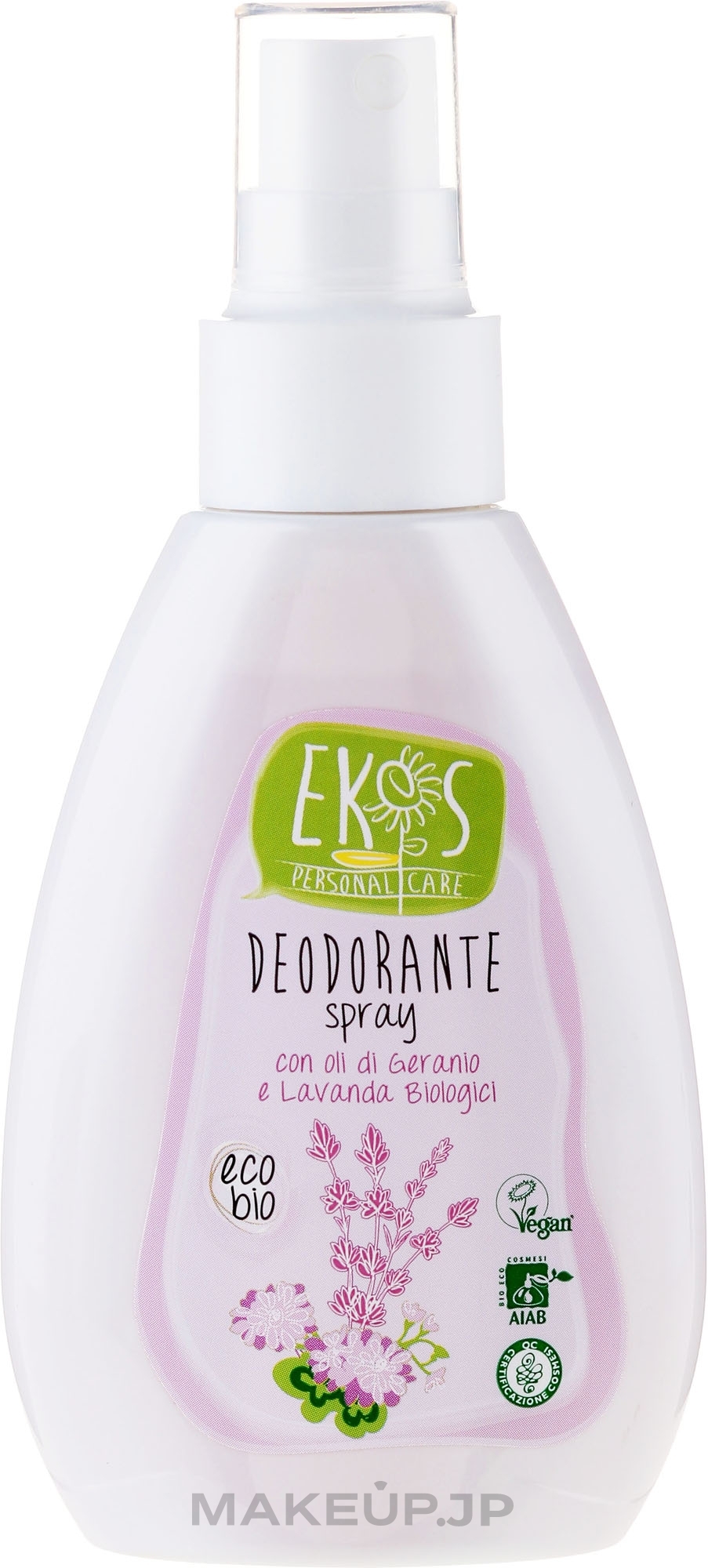 Lavender and Geranium Deodorant-Spray - Ekos Personal Care — photo 100 ml