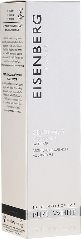 Gentle Makeup Removing Milk - Jose Eisenberg Pure White Gentle Milky Cleanser — photo N2