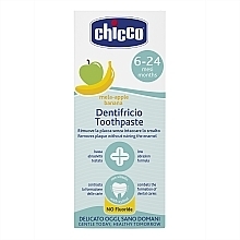 Apple & Banana Toothpaste, 6+ months, fluoride-free - Chicco — photo N3