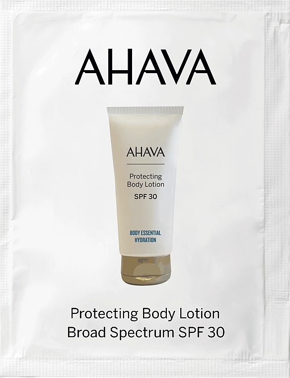 GIFT! Moisturizing Body Lotion SPF30 - Ahava Time To Hydrate Protecting Body Lotion SPF30 (sample) — photo N1