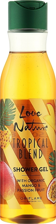 Organic Mango & Passion Fruit Shower Gel - Oriflame Love Nature — photo N1