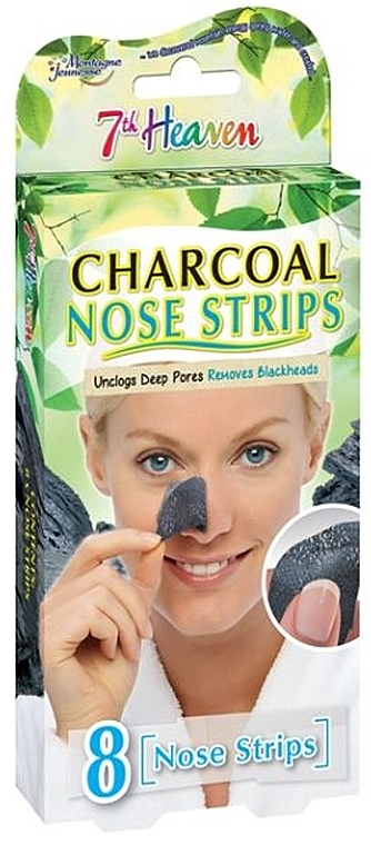 "Charcoal" Nose Strips - 7th Heaven Charcoal Nose Strips — photo N1