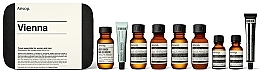 Fragrances, Perfumes, Cosmetics Set - Aesop Vienna Travel Kit (shm/50ml + cond/50ml + sh/gel/50ml + balm/50ml + m/wash/50ml +t/paste/10ml + toner/15ml + cream/15ml)