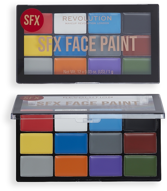 Makeup Revolution Creator SFX Face Paint Palette - Face Paint Palette — photo N1