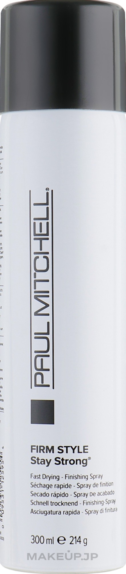 Strong Hold Hair Spray - Paul Mitchell Firm Style Stay Strong Finishing Spray — photo 300 ml
