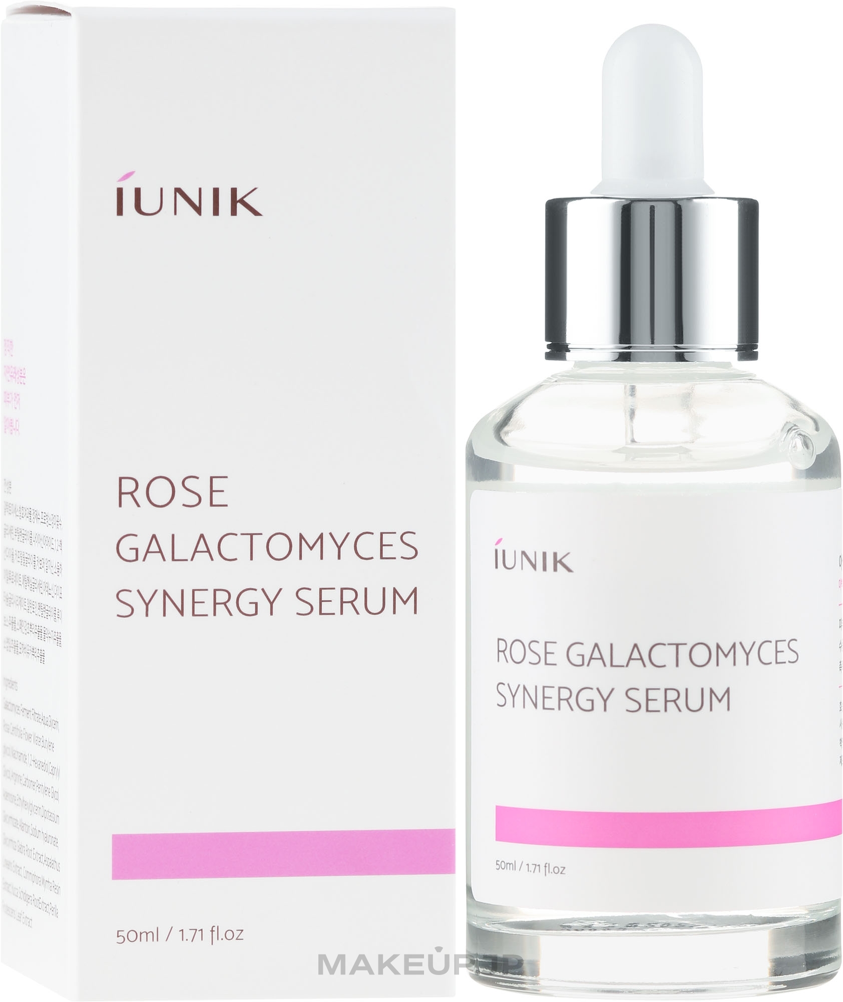 Rose Galactomyces Serum - iUNIK Rose Galactomyces Synergy Serum — photo 50 ml