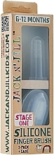 Silicone Finger Brush 6-12 Months - Jack N' Jill — photo N11