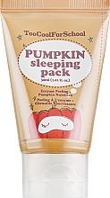 Pumpkin Night Mask - Too Cool For School Pumpkin Sleeping Pack — photo N3