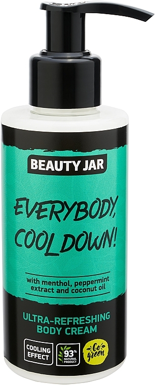 Ultra Refreshing Body Cream - Beauty Jar Everybody, Cool Down! Ultra-Refreshing Body Cream — photo N1