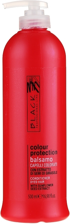 Hair Color Preserving Conditioner - Black Professional Line Colour Protection Conditioner — photo N1