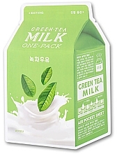 Fragrances, Perfumes, Cosmetics Green Tea Sheet Mask - A'pieu Green Tea Milk One-Pack