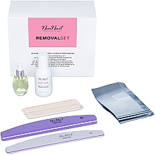 Fragrances, Perfumes, Cosmetics Set - NeoNail Professional Removal Set (rem/50ml + oil/15ml + n/file/2pc + n/wraps/100pc + sticks/10pc)