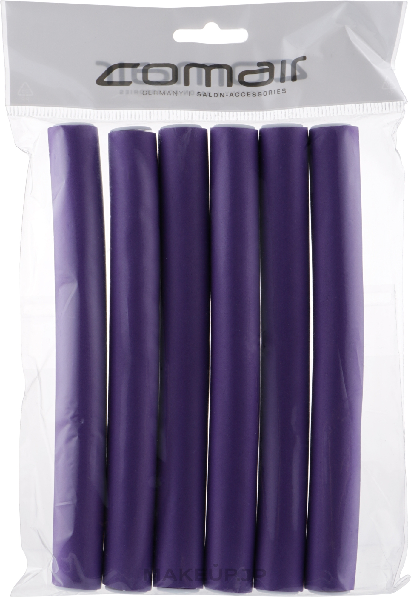 Flex Hair Curlers, purple, 170mm, d21 - Comair — photo 6 szt.