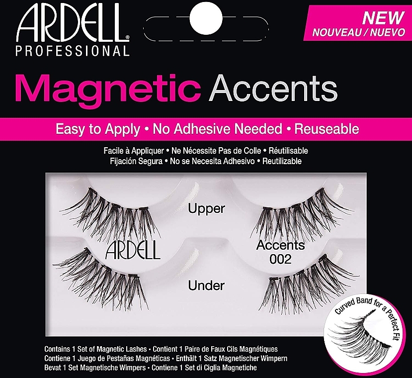 False Lashes - Ardell Magnetic Lashes Accents 002 — photo N5