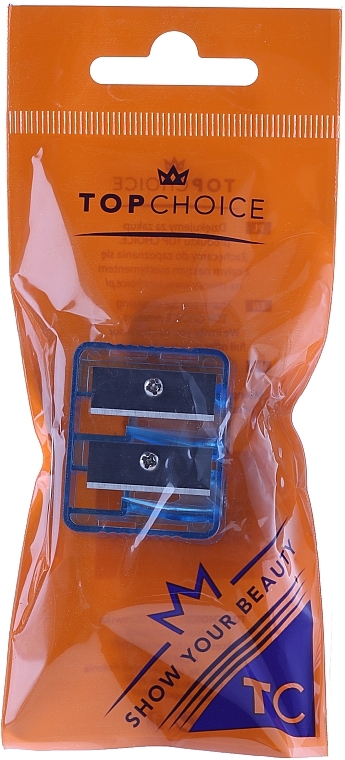 Double Pencil Sharpener, 2199, dark blue - Top Choice — photo N1