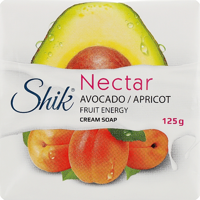 Toilet Cream Soap "Avocado & Apricot" - Shik Nectar Cream Soap Avocado/Apricot — photo N1