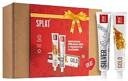 Fragrances, Perfumes, Cosmetics Set - Splat Special Duo Gold & Silver (toothp/2x75ml)