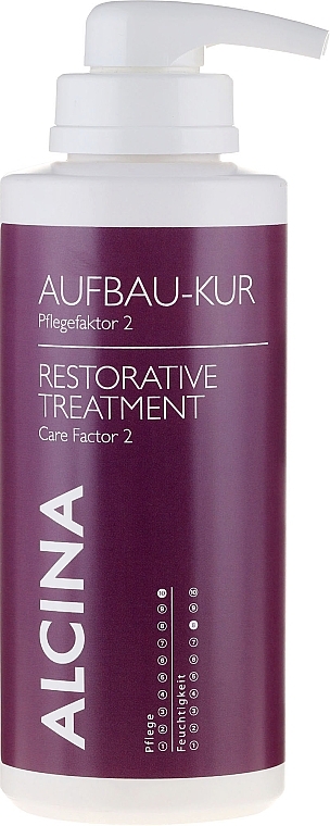 Hair Repair Treatment - Alcina Deep Care Factor 2 Restorative Treatment — photo N1