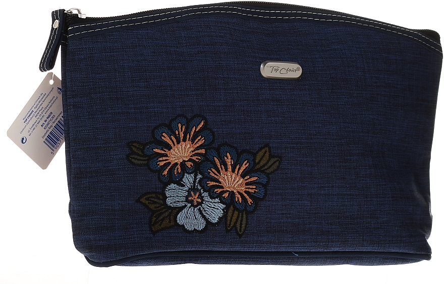 Women Makeup Bag "Soft", 96020, blue - Top Choice — photo N1