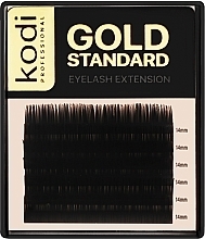 Fragrances, Perfumes, Cosmetics Gold Standard B 0.07 False Eyelashes (6 rows: 14 mm) - Kodi Professional