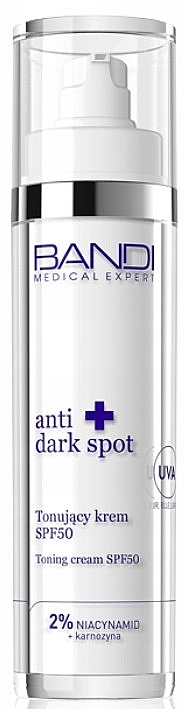 Toning Face Cream - Bandi Medical Expert Anti Dark Spot Toning Cream SPF50 — photo N1