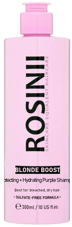 Protective Moisturizing Purple Shampoo - Rosinii Blonde Boost Protecting + Hydrating Purple Shampoo — photo N1