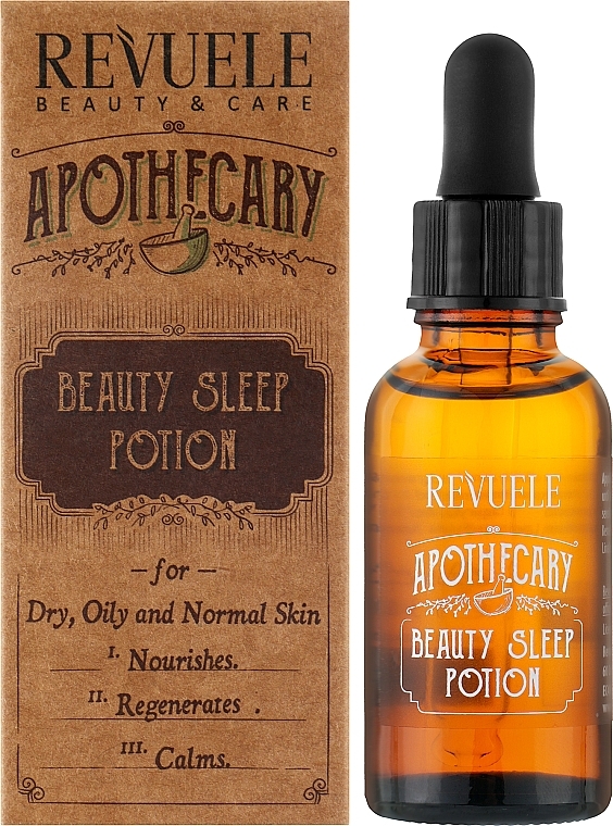 Nourishing Face Serum - Revuele Apothecary Beauty Sleep Potion Night Serum — photo N2