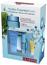 Fragrances, Perfumes, Cosmetics キット - Clarins Hydra-Essentiel [Ha2] (f/cr/50ml + f/cr/15ml + ser/15ml + cleanser/5ml)