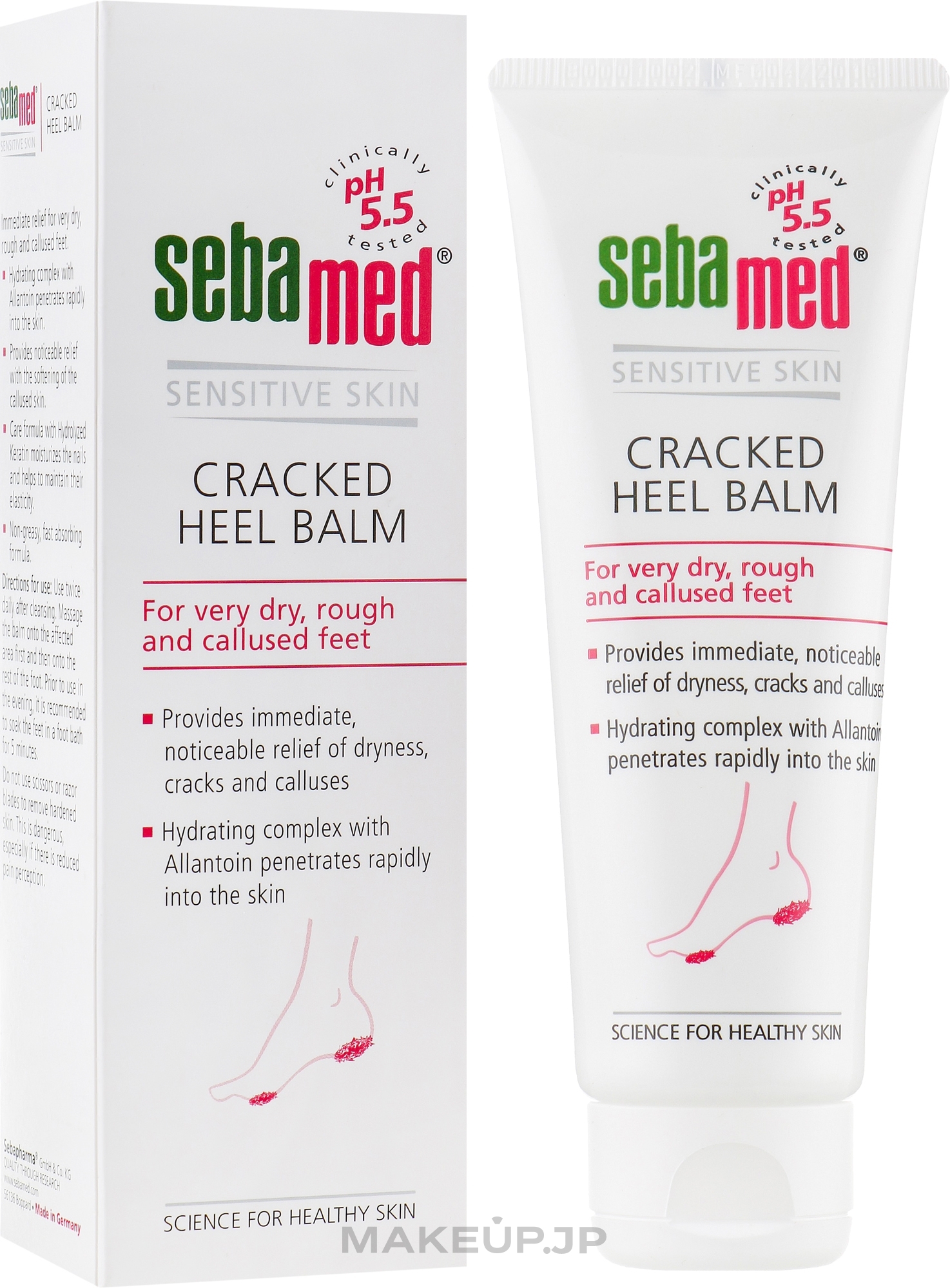 Cracked Heel Balm - Sebamed Cracked Heel Balm — photo 75 ml