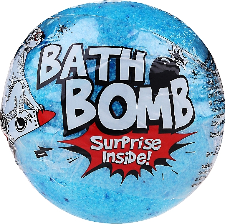 Bath Bomb "Surprise", blue - LaQ Bath Bomb — photo N1