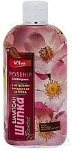 Fragrances, Perfumes, Cosmetics Moisturizing Rosehip Shampoo for Dry Hair - Milva Rosehip Shampoo
