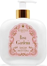 Santa Maria Novella Rosa Gardenia - Body Fluid Cream (pump) — photo N1