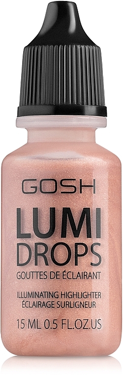 Face Highlighter - Gosh Lumi Drops Highlighter — photo N1