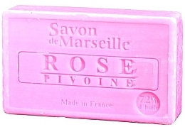 Fragrances, Perfumes, Cosmetics Natural Soap "Rose & Peony" - Le Chatelard 1802 Soap Rose & Peony
