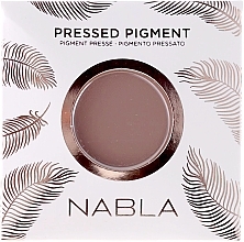 Fragrances, Perfumes, Cosmetics Matte Eyeshadow - Nabla Pressed Pigment Feather Edition Matte Refill Eyeshadow (refill)