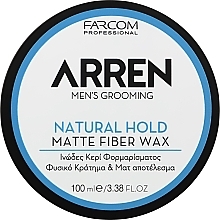 Fragrances, Perfumes, Cosmetics Hair Styling Wax - Arren Men's Grooming Matte Fiber Wax Natural Hold