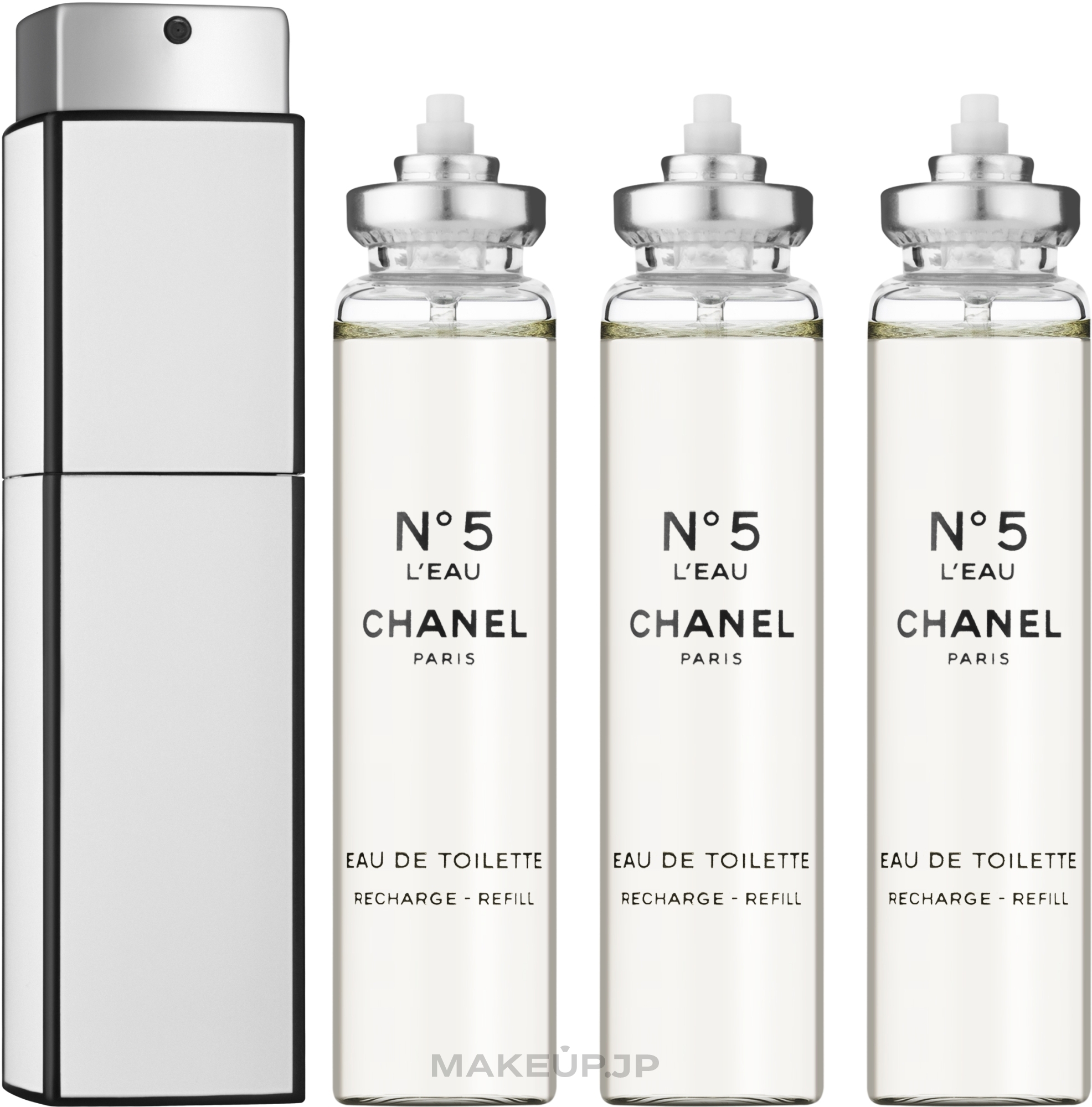 Chanel N5 L`Eau - Eau de Toilette (refill) — photo 3 x 20 ml