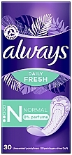 Sanitary Pads, 30 pcs. - Always Dailies Fresh Normal — photo N1