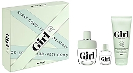 Fragrances, Perfumes, Cosmetics Rochas Girl - Set (edt/60 ml + sh/gel/100 ml + edt/4.5 ml)