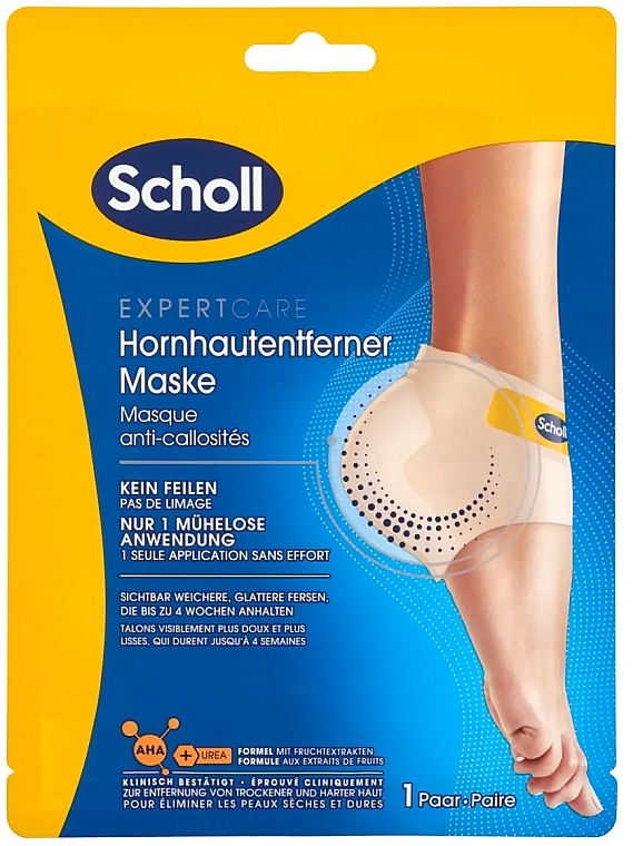 Exfoliating Heel Peel Mask - Scholl Expert Care Exfoliating Heel Peel Mask — photo N1