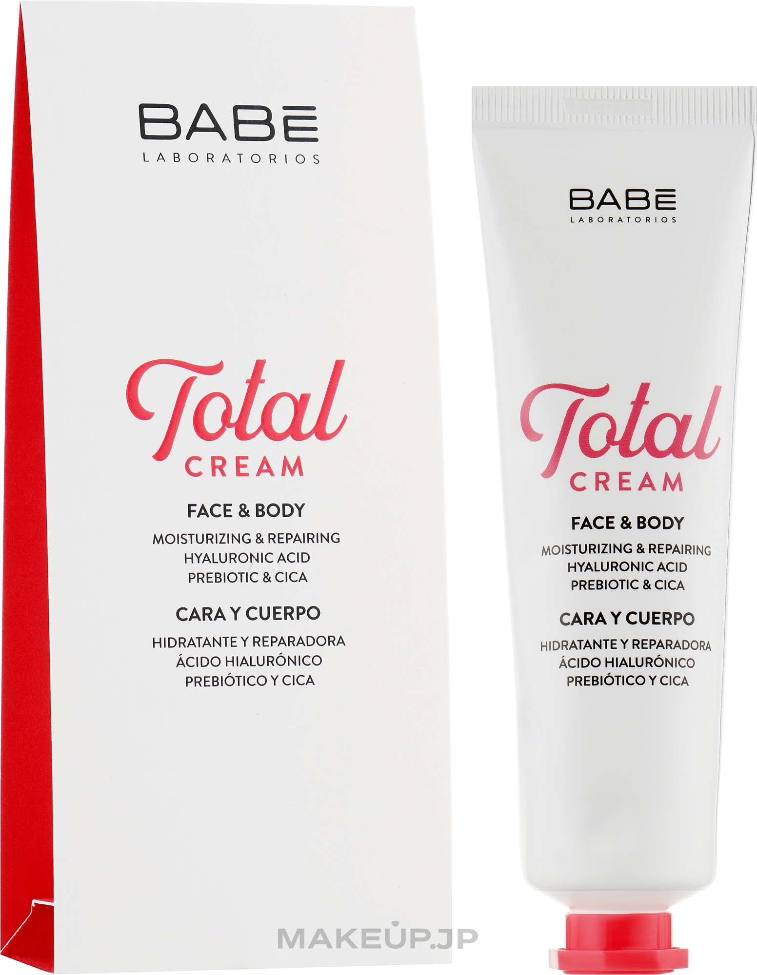 Babe Laboratorios - Total Cream, Moisturizing and Repairing Face & Body — photo 60 ml